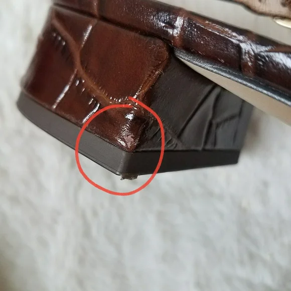 Tuckernuck Croc Embossed Hollis Slingback Flats - Picture 7 of 10